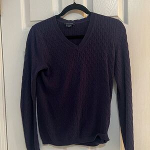 Navy blue sweater